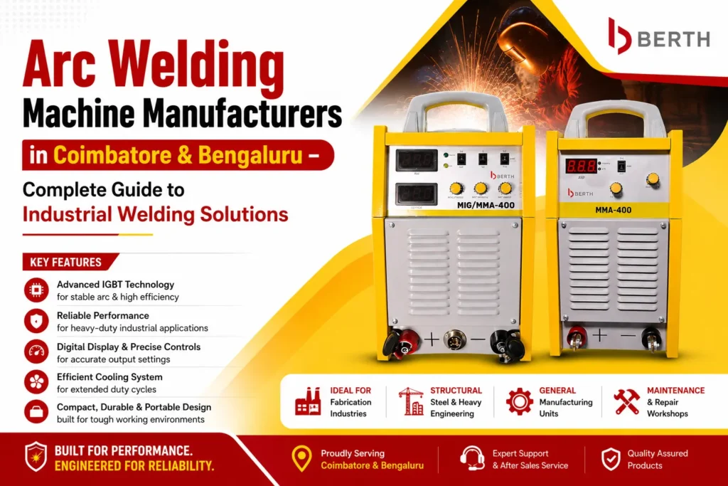 arc welding machine manufacturers in coimbatore arc welding machine supplier in bengaluru industrial inverter welding machine